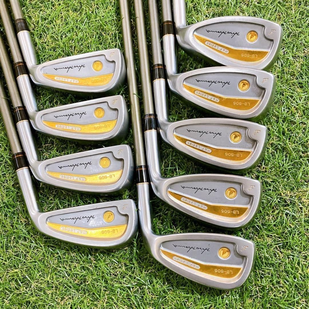 HONMA LB-606 ホンマ レディースアイアン 9本 K24 ゴールド