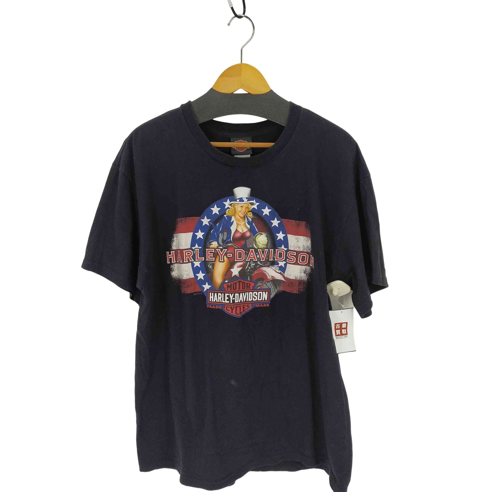 ハーレーダヴィットソン HARLEY DAVIDSON 2014 Tシャツ 両面プリント  メンズ JPN：XL 