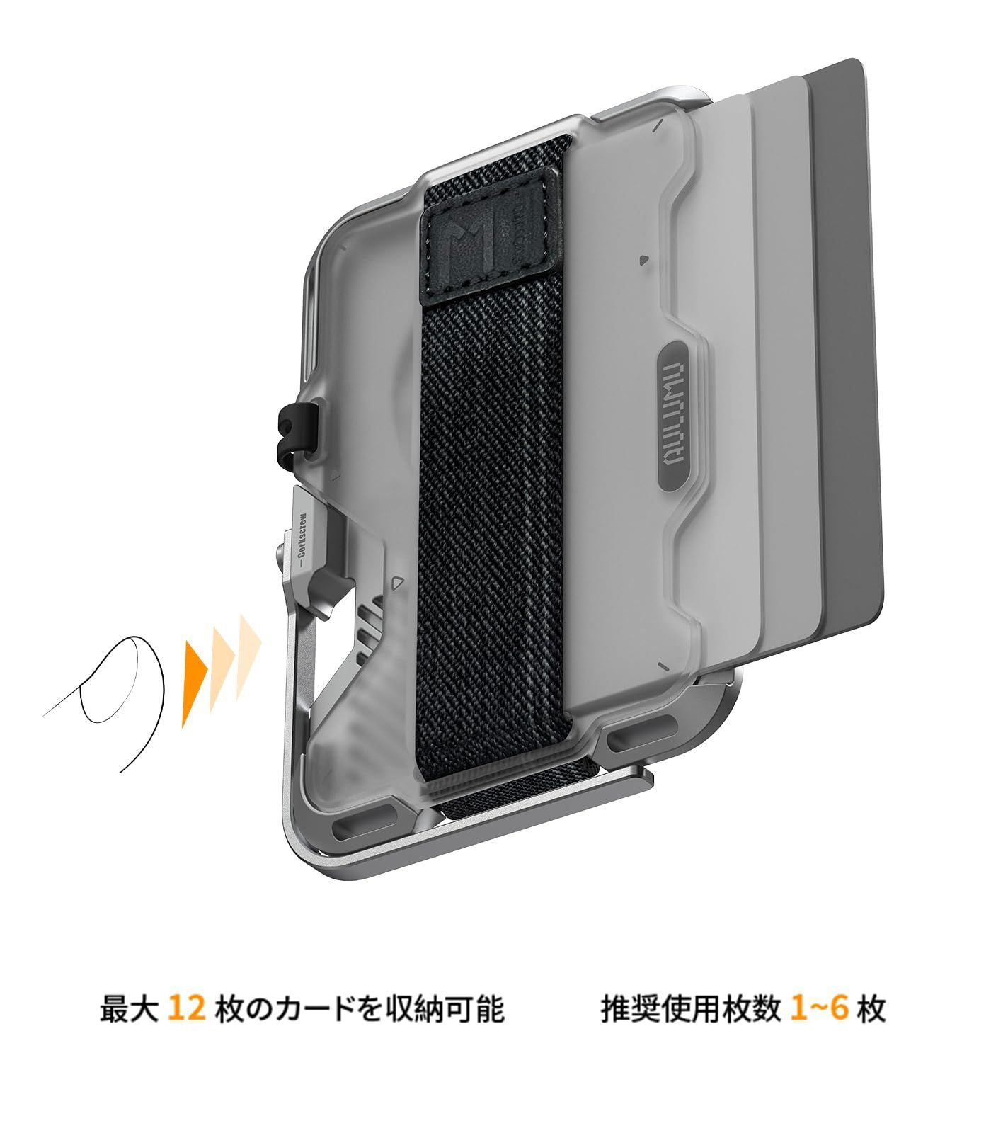 Aulumu G03 カーボンファイバー 多機能スマホスタンド