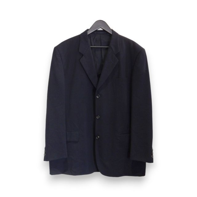 ［田中オム］コムデギャルソンオム　テーラードジャケット　ヴィンテージ COMME des GARCONS HOMME 田中オム AD2000 WOOL 3B JACKET NAVY