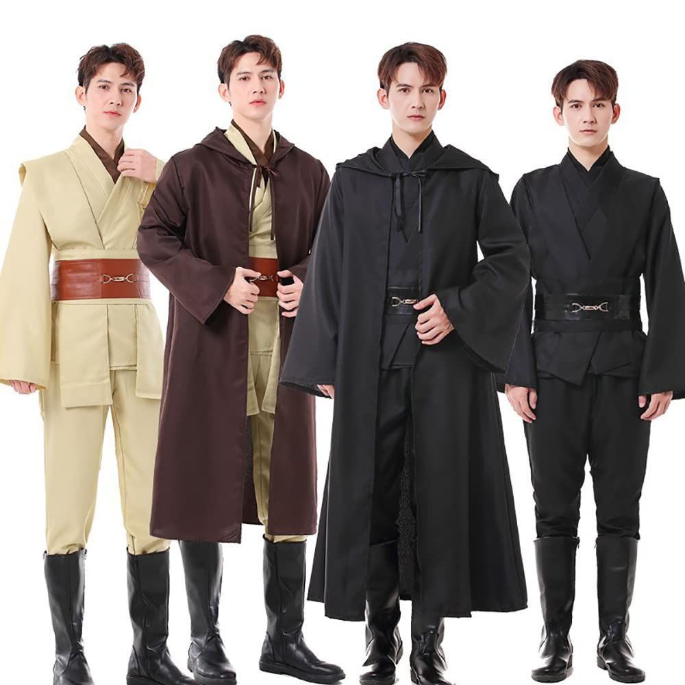 数量 大人 ジェダイコスプレ ローブ付 ジェダイ衣装 ジェダイ服 コスプレ アナキン コスプレ衣装 ルークスカイウォーカーコスプレ アナキンスカイウォーカー コスプレ スターウォーズ オビワン コスプレ ハロウィンコス 大人 メンズ SCLYX 男性 WWW_IMPECCABLEHEALTHCARESERVICES_COM