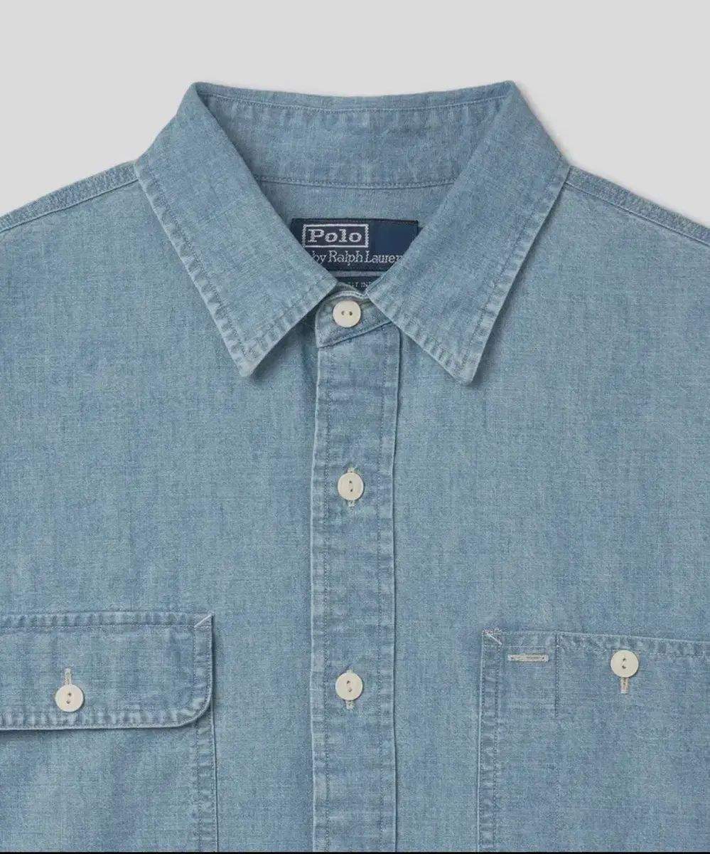 M ポロ Ralph Lauren ラルフローレン クラシックフィット シャンブレー ワーク シャツ