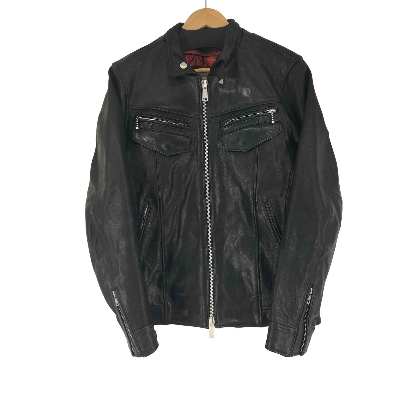 バッファローボブズ BUFFALO BOBS ラムレザー シングルライダース 