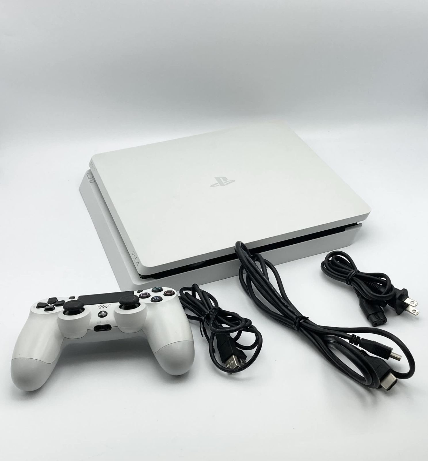 SONY ソニー PlayStation 4 中古 グレイシャー・ホワイト 1TB CUH-2000BB02 - メルカリ