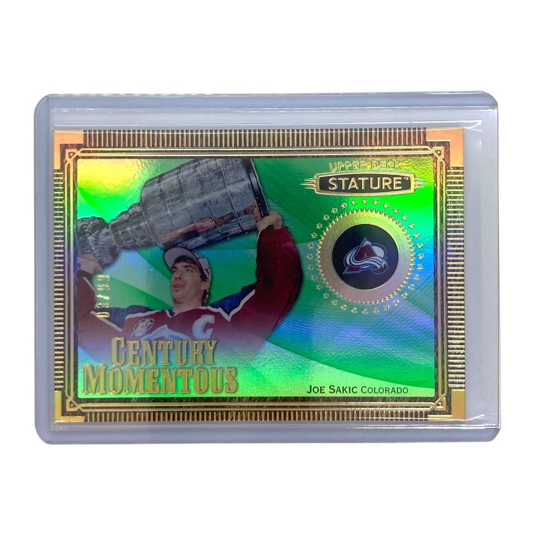 UPPER DECK NHLカード STATURE JOE SAKIC COLORADO 03|99 CM-7 IT2