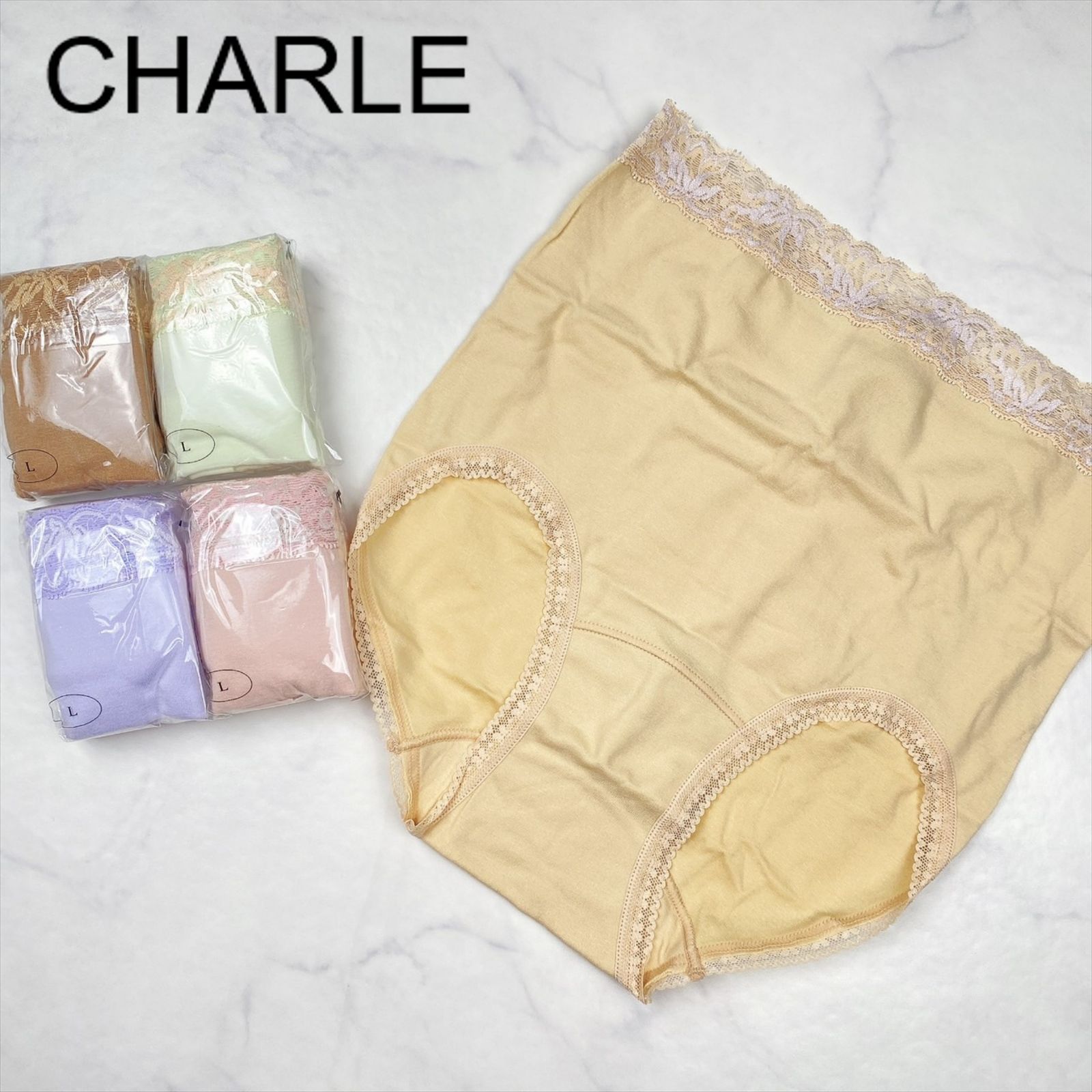 新品未使用】CHARLE シャルレ ショーツ L アソート ランジェリー