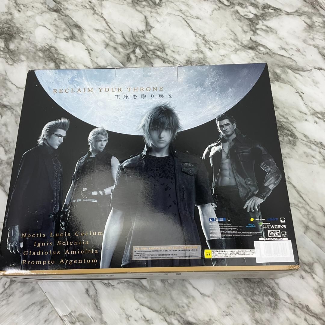 極美品　PS4 FINAL FANTASY XV ルナエディション 動作OK Sony PS4 FINAL FANTASY XV LUNA EDITION 1TB Console /w Box Region