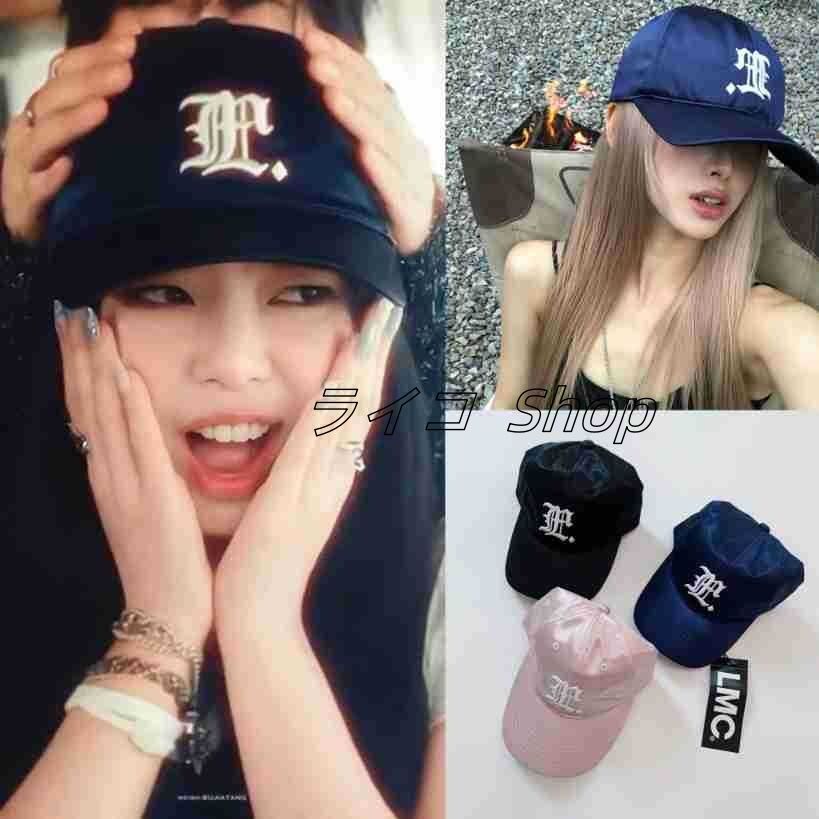 新品 ジェニ着用キャップ LMC GOTHIC SATIN 6PANEL CAP ベース