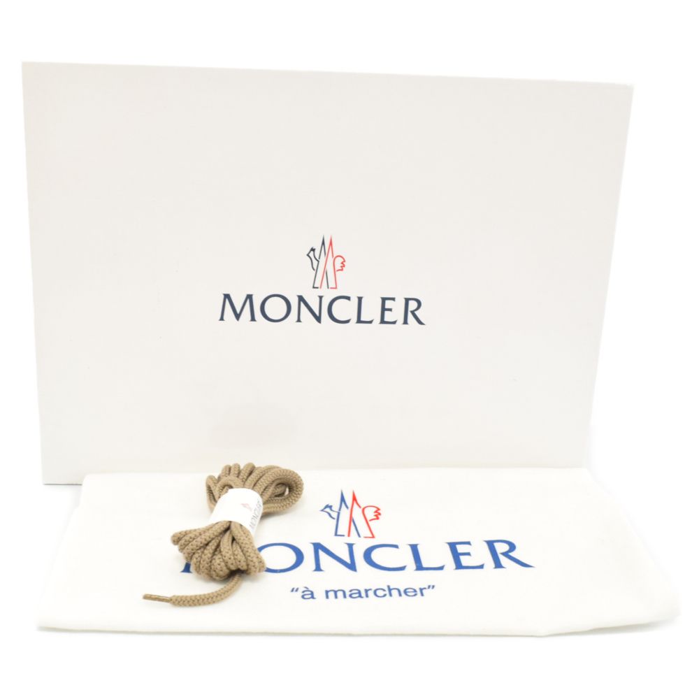 MONCLER モンクレール スエードマウンテンブーツ ベージュ 42 - ブーツ