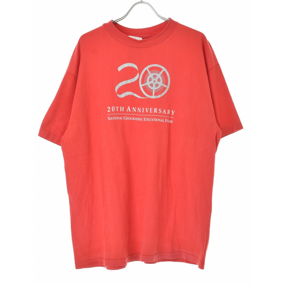 XL【HANE'S】USA製 BEEFY-T NATIONAL GEOGRAPHIC EDUCATIONAL FILMS 半袖Tシャツ vintage ビンテージ ヴィンテージ
