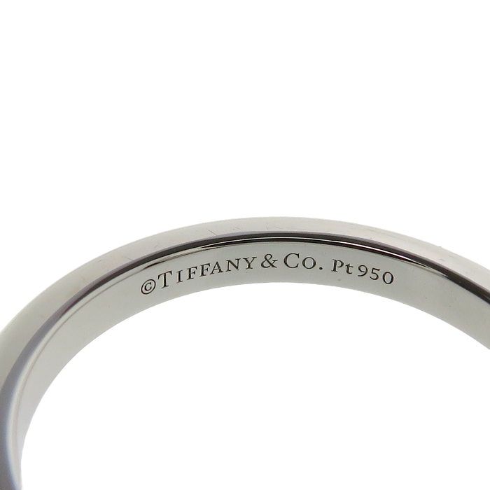 6.5号TIFFANY&Co./ティファニー クラシックバンドリング ダイヤモンド