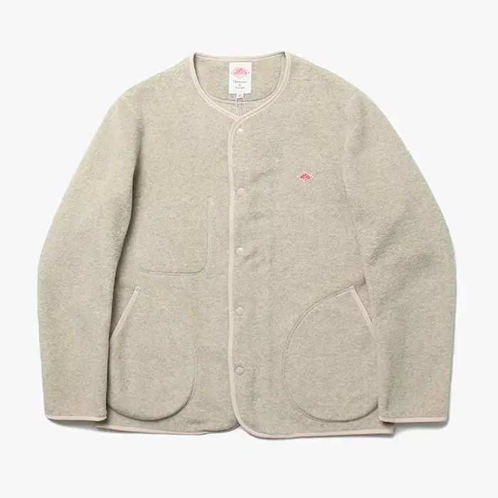 DANTON ベージュ フリース ジャケット