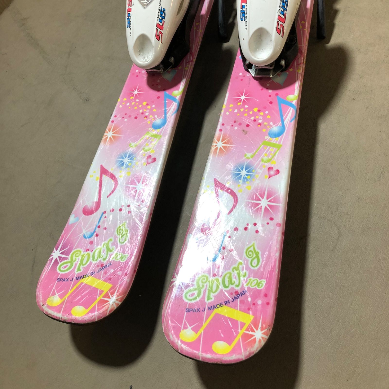 ☆KAZAMA SPAXJ 106 ジュニア スキー板 106cm ピンク ☆ - メルカリ