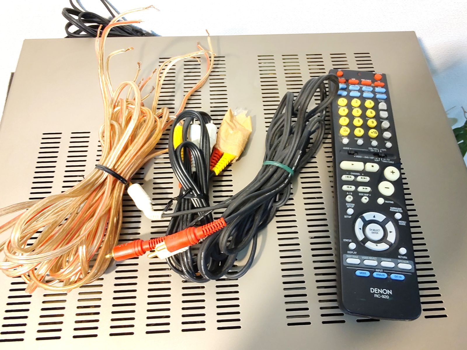 5793☆音出し確認済♪DENON デノン AVC-1570 AVサラウンドアンプ