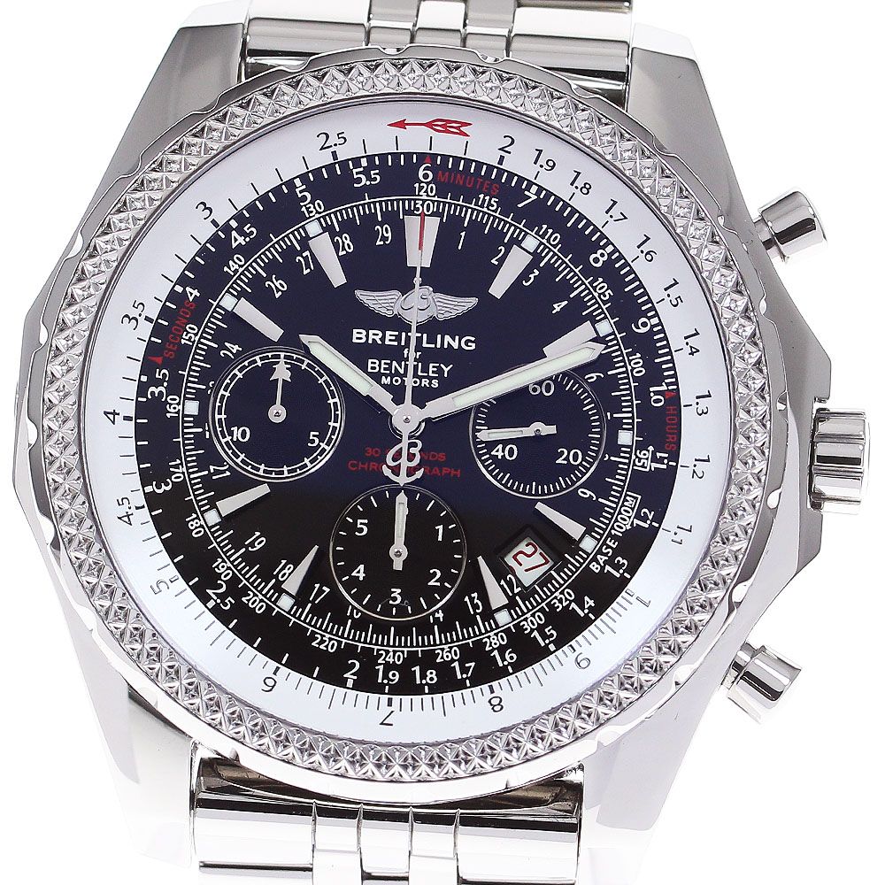 ブライトリング BREITLING A25362 ベントレー モーターズ クロノグラフ 自動巻き メンズ_835595