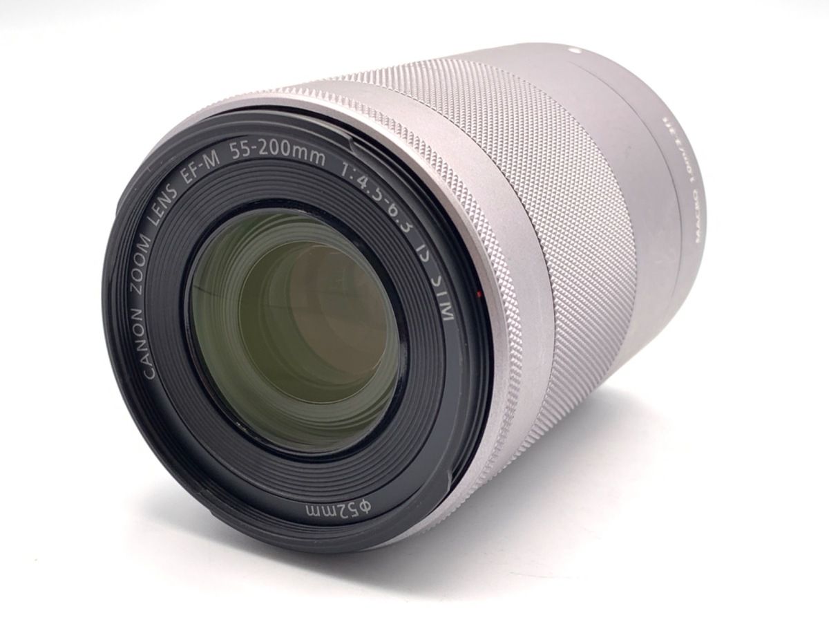 EF-M55-200mm F4.5-6.3 IS STMシルバー 中古】 【良品】 キヤノン EF