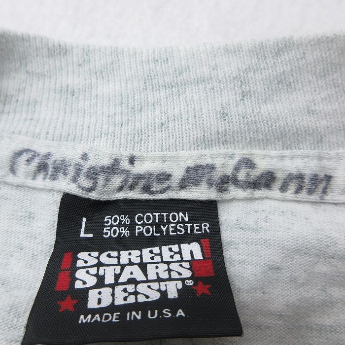 L/古着 スクリーンスターズ 半袖 ビンテージ Tシャツ メンズ 80s 