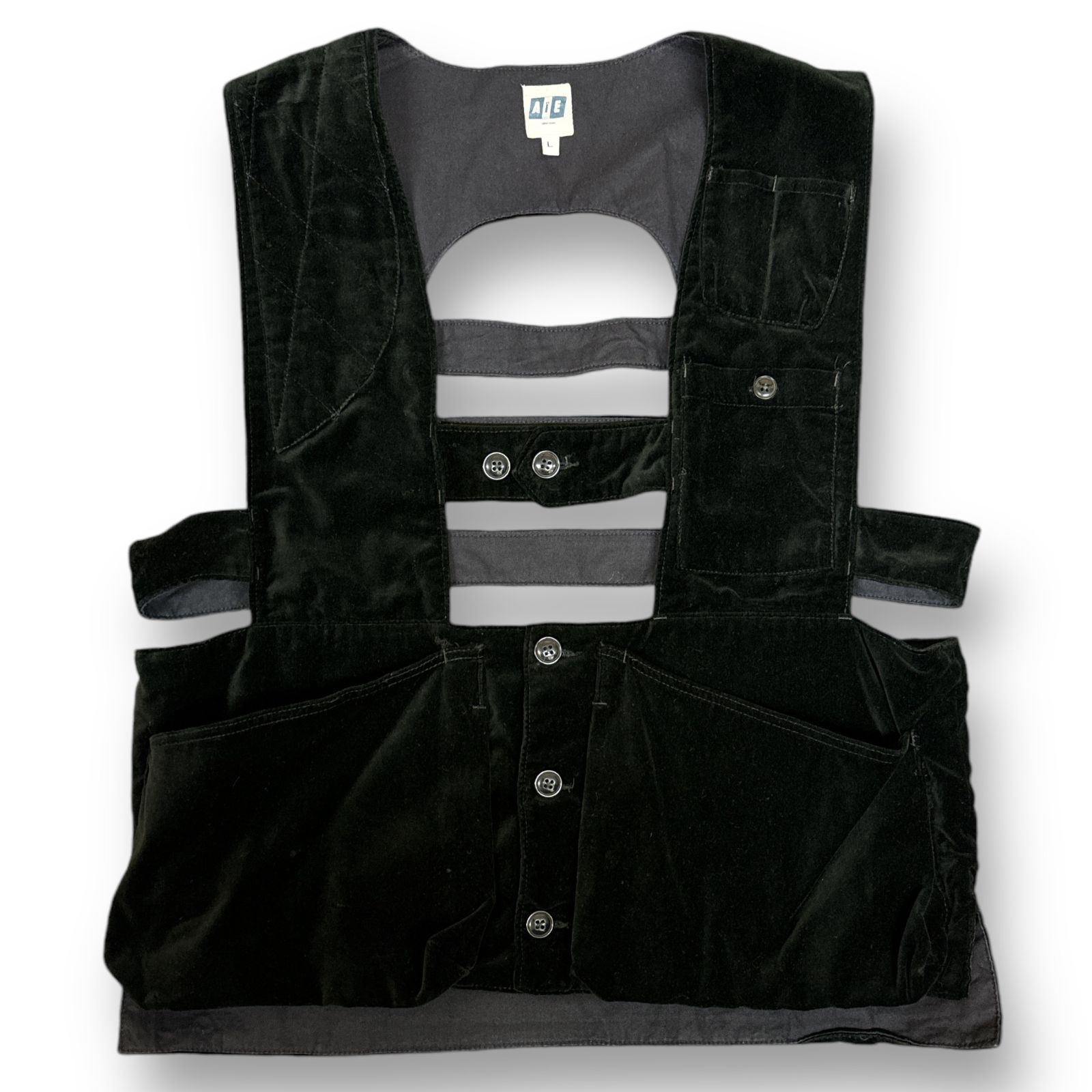 AiE ゲームベスト 24SS】AiE エーアイイー GAME VEST - COTTON RIPSTOP / LIBERTY