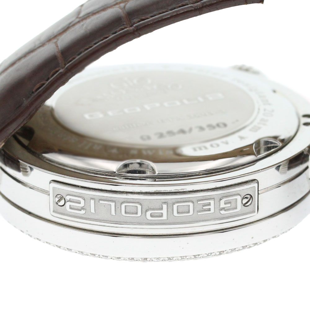 ジオモナコ Gio Monaco ジオポリス ワールドタイム デイト ダイヤ