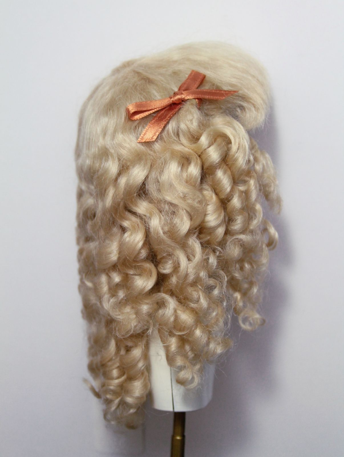 ◎頭囲24cm 新品 モヘア ウィッグ ビスクドール用 頭囲24cm】｟モヘア｠ ウィッグ ビスクドール 人形用 ウイッグ