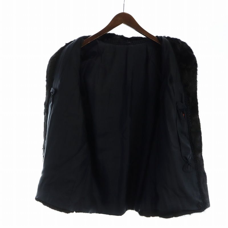 ブラックミンク 毛皮 コート 11 黒 ブラックミンク MINK ファーコート