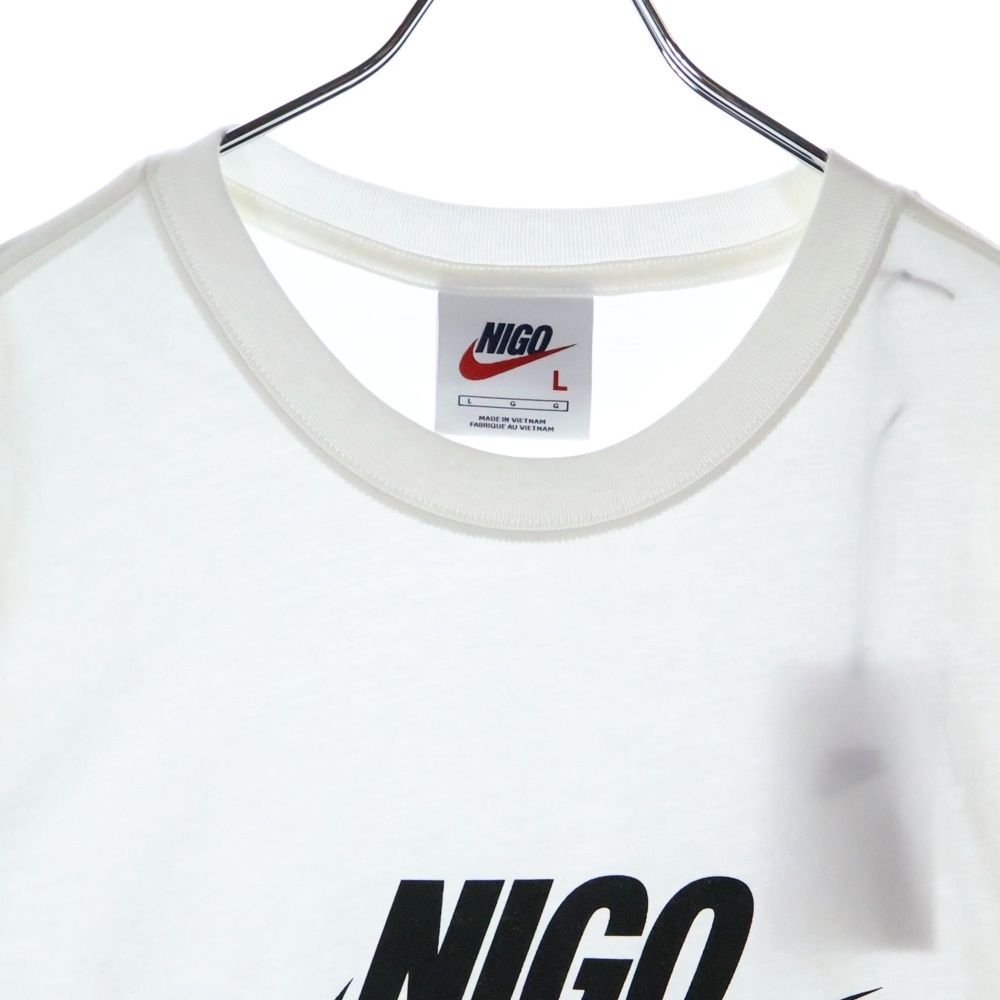 Nike Nigo S/S Tee ナイキ ニゴ 半袖 Tシャツ ブラック ホワイト NIKE (ナイキ) ×NIGO NRG SS TEE ニゴ クルーネック カットソー
