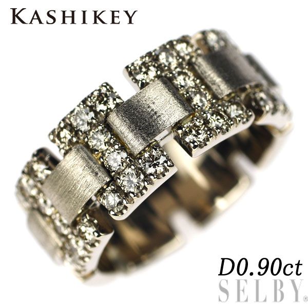 カシケイ/Kashikey K18BG ブラウン ダイヤモンド リング 0.90ct ...
