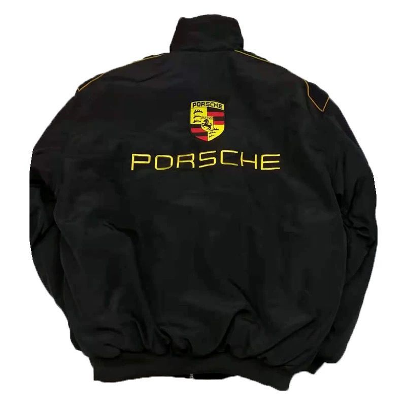 PORSCHE ポルシェ F1 レーシングジャケット ブルゾン 刺繍 中綿 男女 