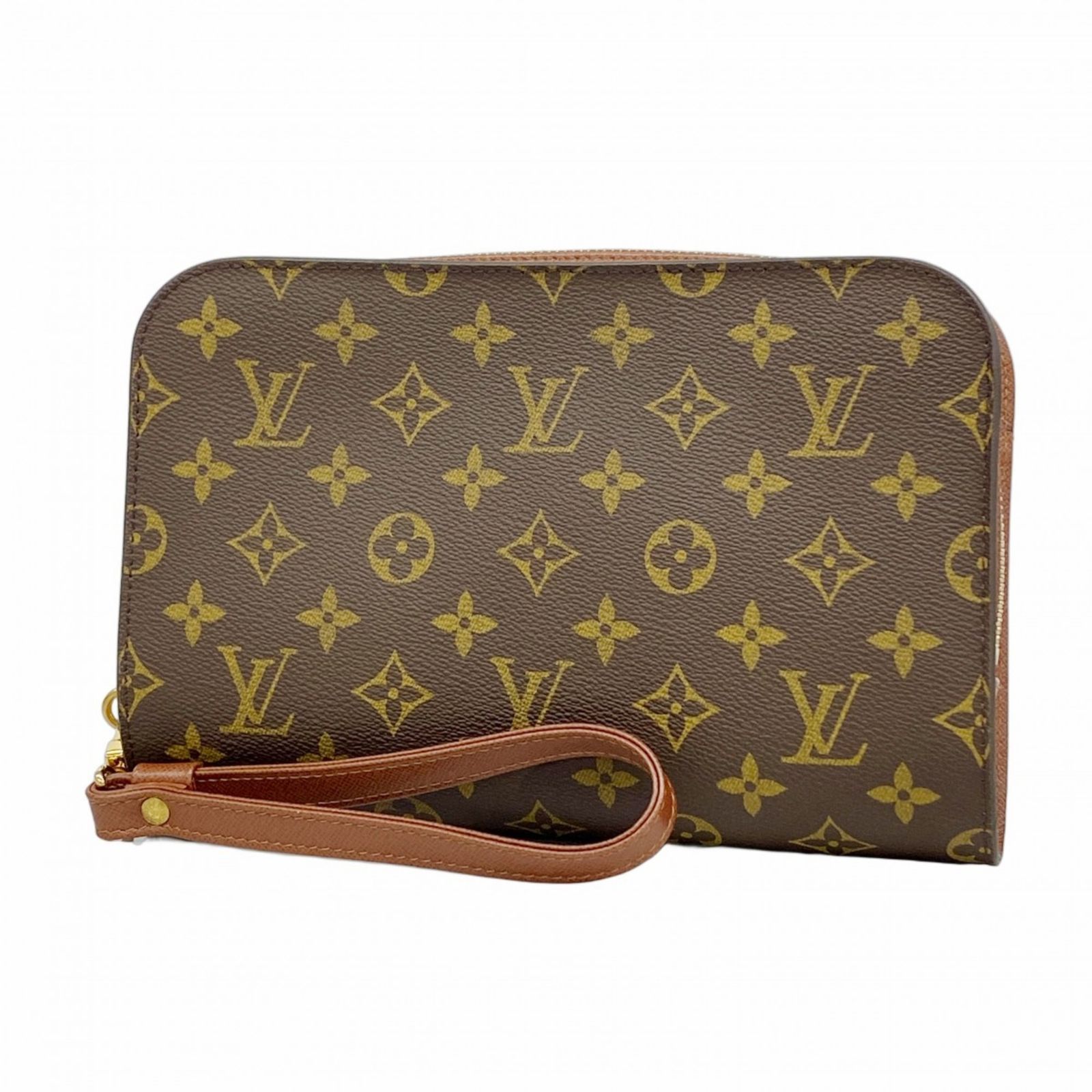 ルイ ヴィトン Louis Vuitton ルイ ヴィトン クラッチバッグ モノグラム オルセー M51790 ブラウンメンズ