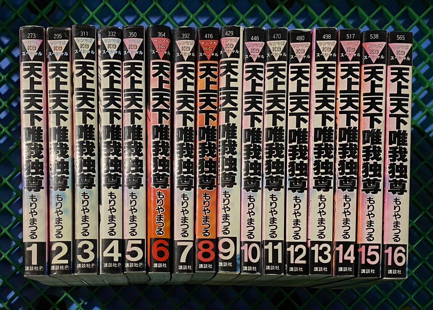 天上天下唯我独尊 全16巻完結セット もりやまつる ヤングマガジンコミックス