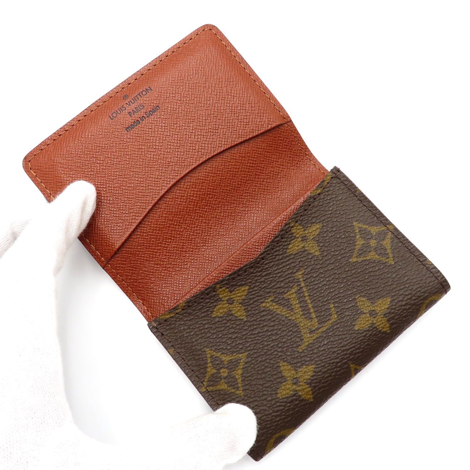 ✨極美品✨ ルイヴィトン モノグラム カード入れ 名刺 定期入れ M62920 LOUIS VUITTON ルイヴィトン モノグラム カードケース 名刺入れ