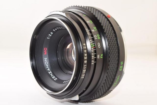 ZENZA BRONICA ゼンザブロニカ ZENZANON MC 75mm F2.8 ETR用