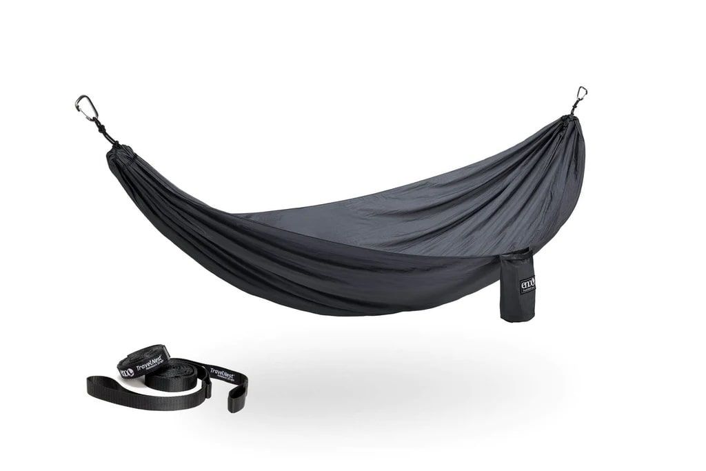 お得セット ENO TravelNest Hammock + Straps Combo Chacoalイーノ トラベルネスト ハンモック + ストラップ セット 黒