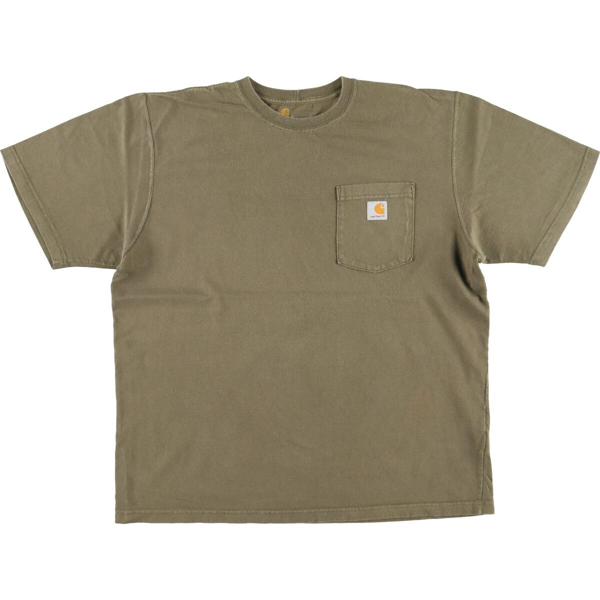 古着 カーハート Carhartt ORIGINAL FIT 半袖 ワンポイントロゴポケットTシャツ メンズL /eaa446619 【中古】/eaa446619