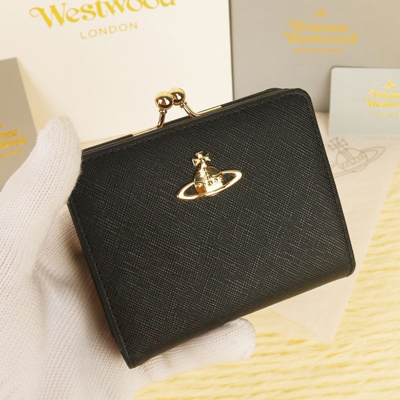 Vivienne Westwood 二つ折り財布 がま口 ヴィヴィアンウエストウッド 財布 二つ折り 88VV706