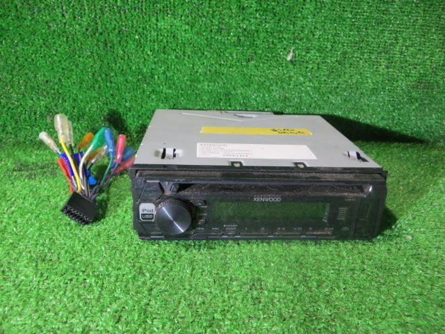 D2012-1 ケンウッド U310 CD1DIN CD|USB|AUX動作 済み