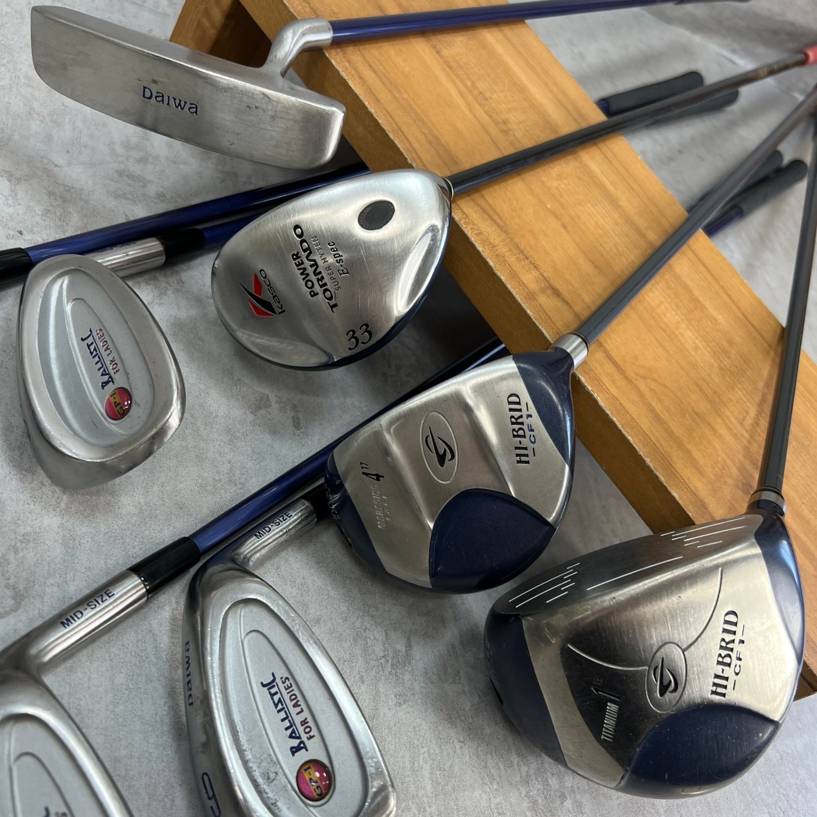 DUNLOP ダンロップ MIZUNO ミズノ レディースゴルフ8本セット