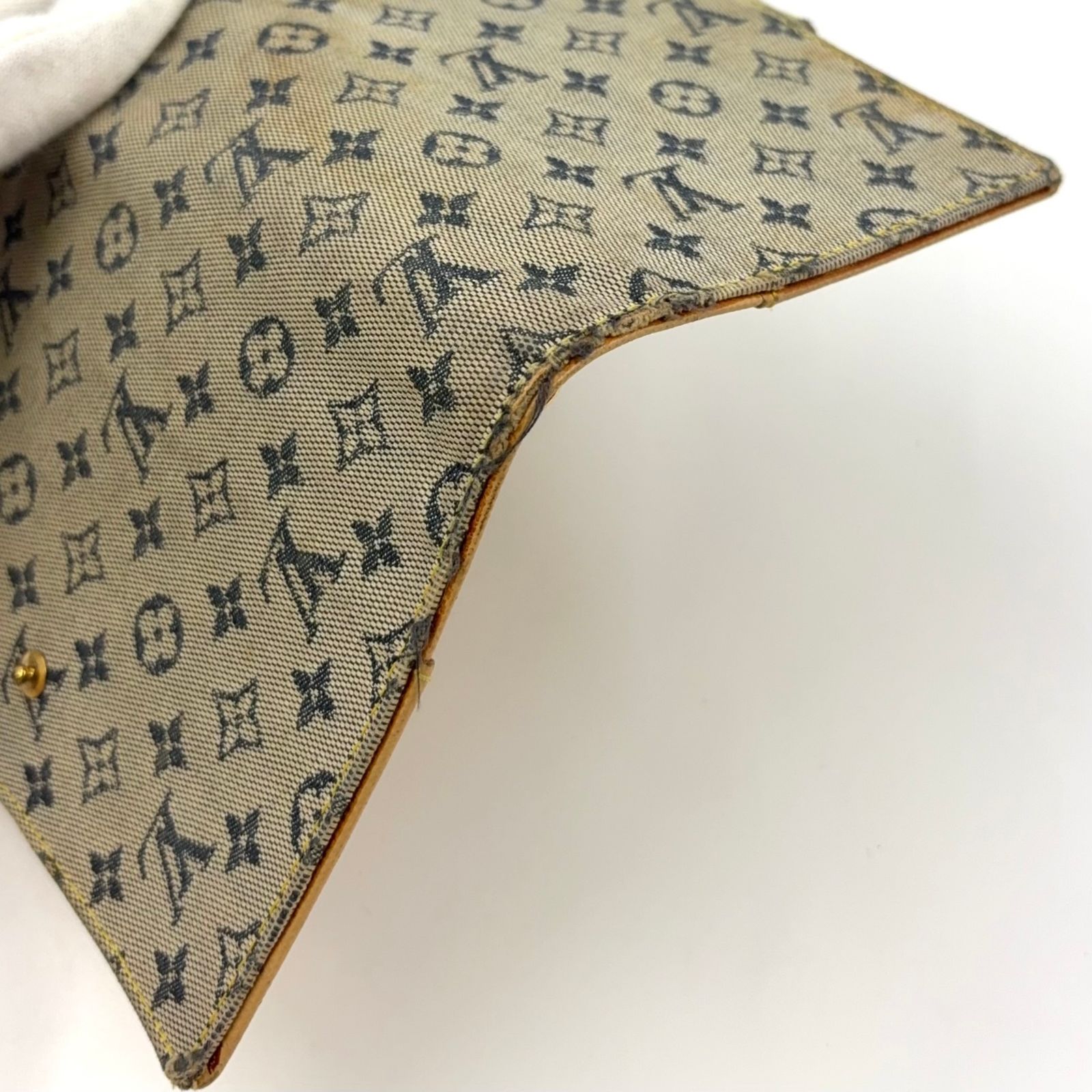 手帳カバー LOUIS VUITTON モノグラム ミニ キャンバス×レザー LOUIS