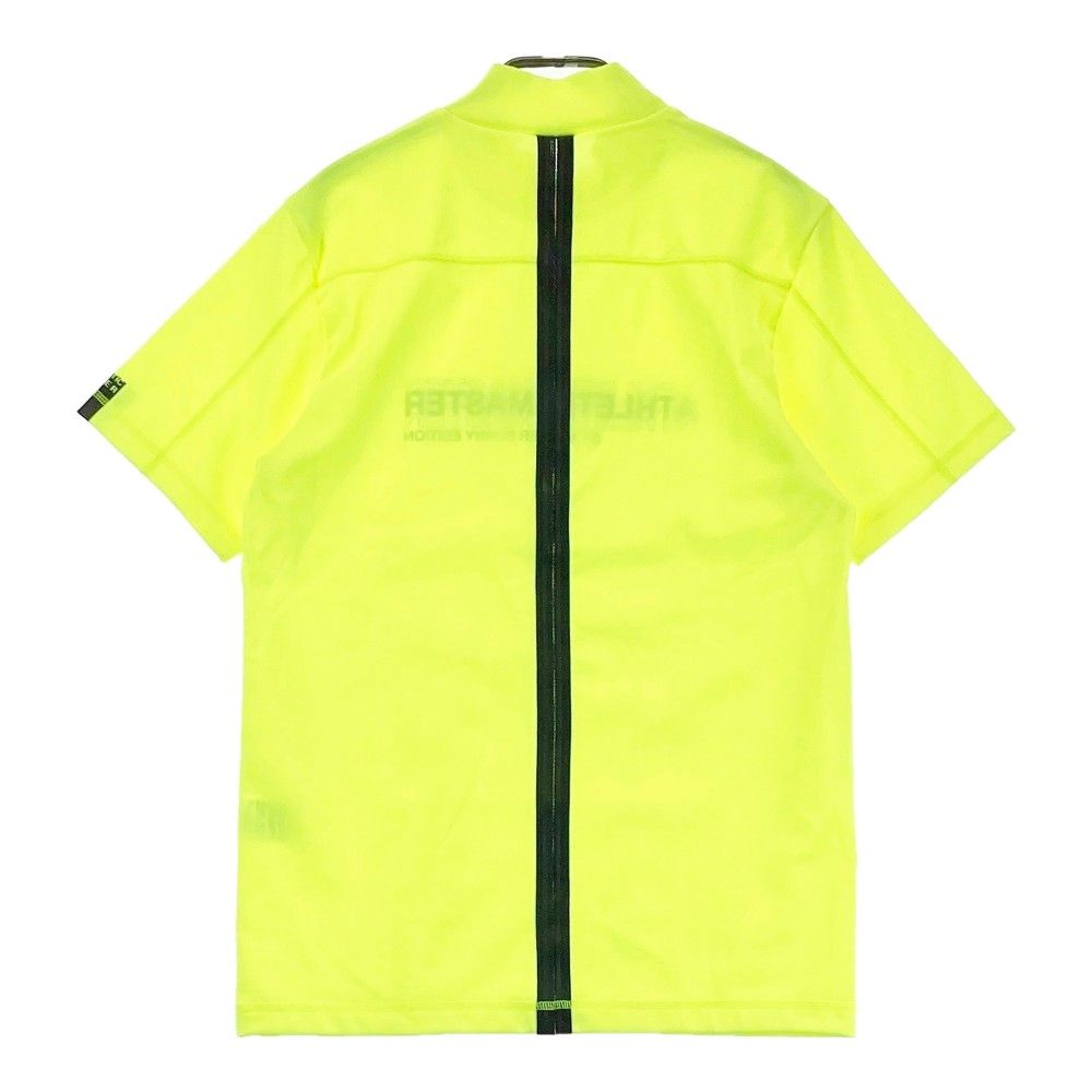 サイズ 4 MASTER BUNNY EDITION マスターバニーエディション ハイネック 半袖Tシャツ イエロー系 240101300292 ゴルフウェア メンズ ストスト