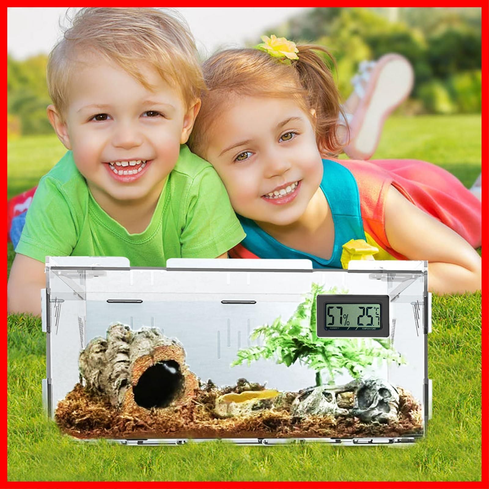 特売】爬虫類 ケージ 30 * 20 * 15cm トカゲ ケージ 爬虫類 飼育ケース