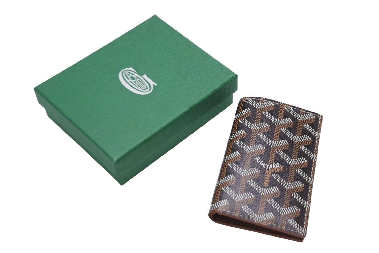 新品同様 GOYARD ゴヤール カードケース サンピエール カードホルダー PVCコーティングキャンバス ブラウン 中古 57048 - メルカリ