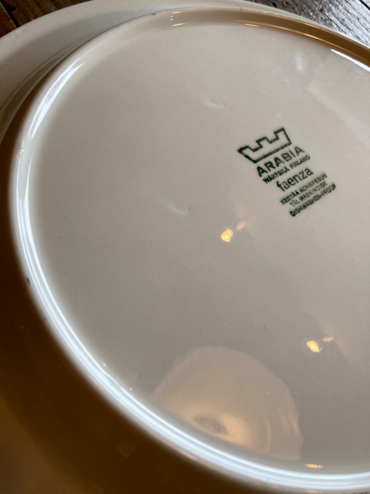 セール ARABIA ARABIAアラビア faenzaファエンツァ 2枚セット26cm プレート