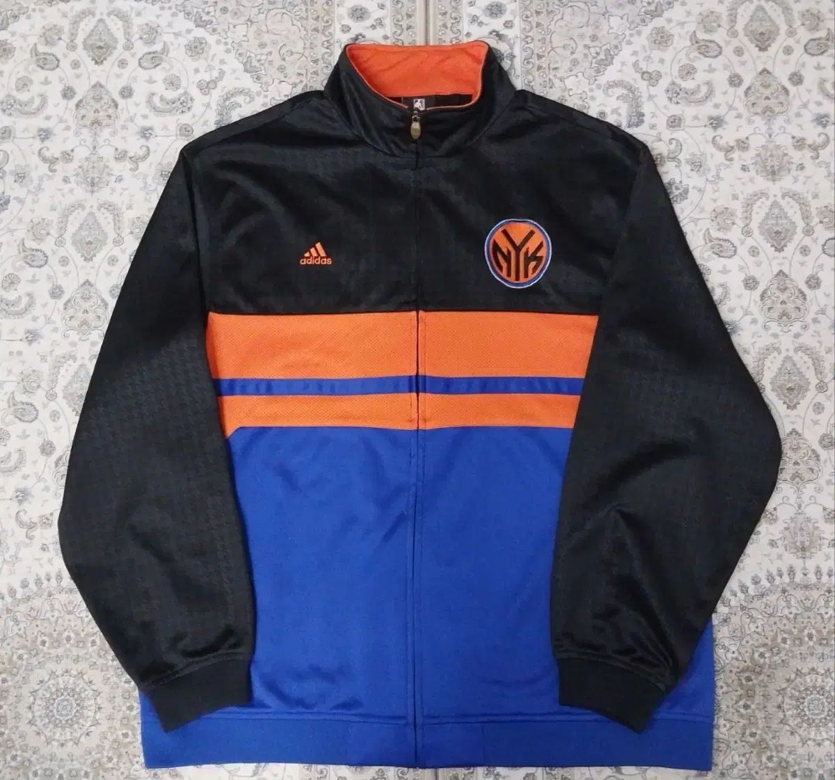 adidas(アディダス) x NBA ニューヨークニックストラックジャケット L 