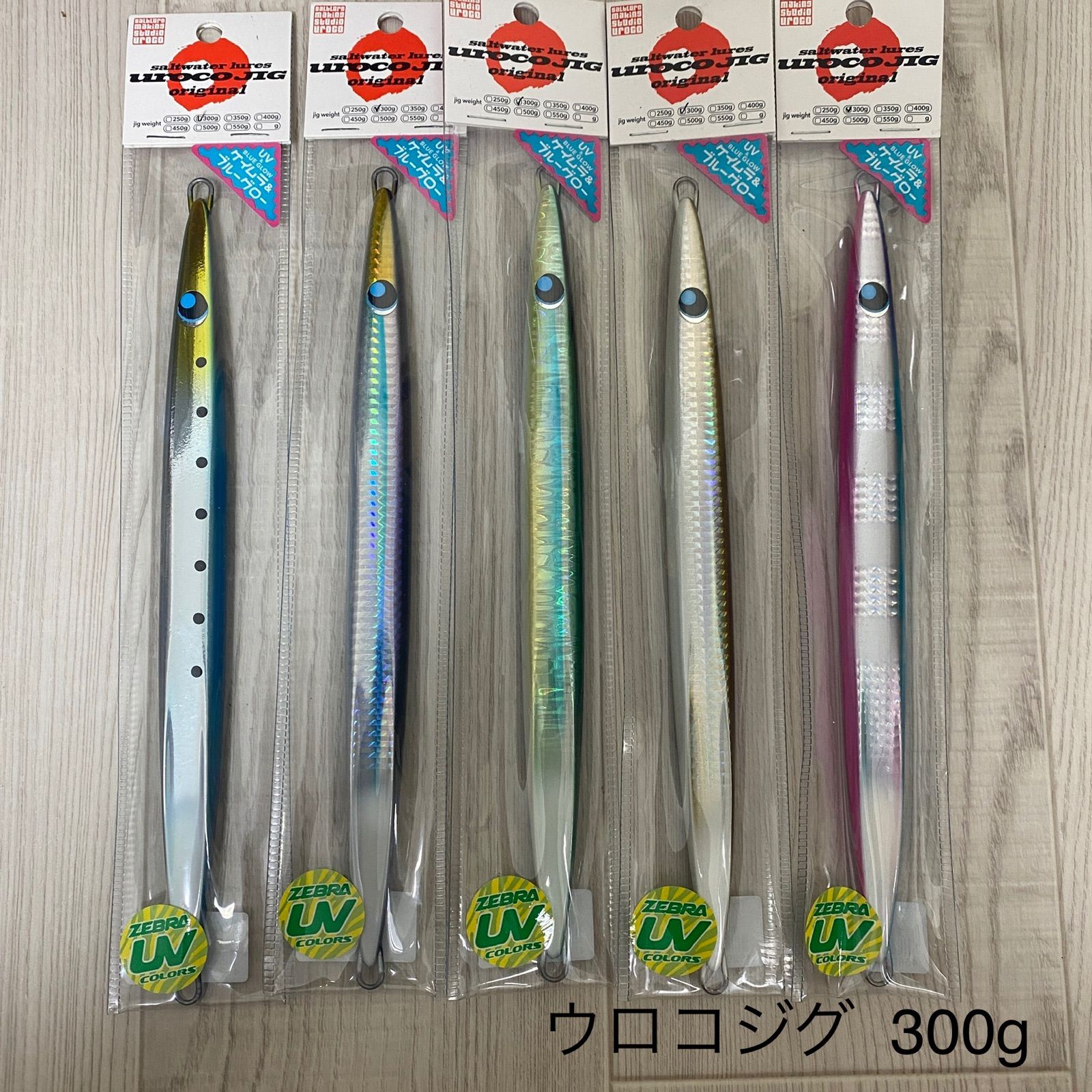 ウロコジグ 300g 4個セット ウロコジグ300g 4本セット