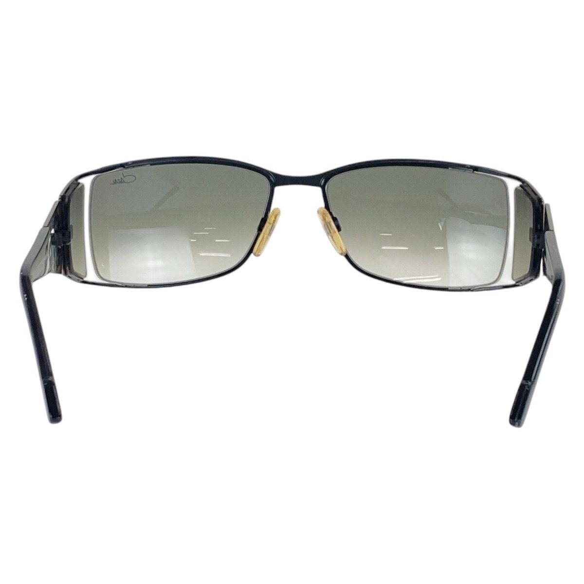 CAZAL カザール ブラック 黒 シルバー金具 メタル/プラスチック 59□17  