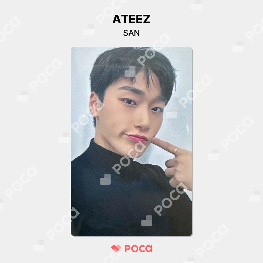 26.ATEEZ サン MOKKET トレカ WILL ateez サン トレカ will - メルカリ