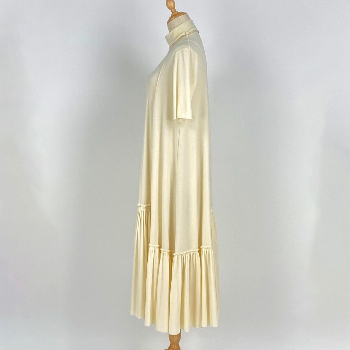 ジルサンダー JIL SANDER チョーカー ワンピース ドレス 98A ワンピース スカート ナイロン アイボリー レディース