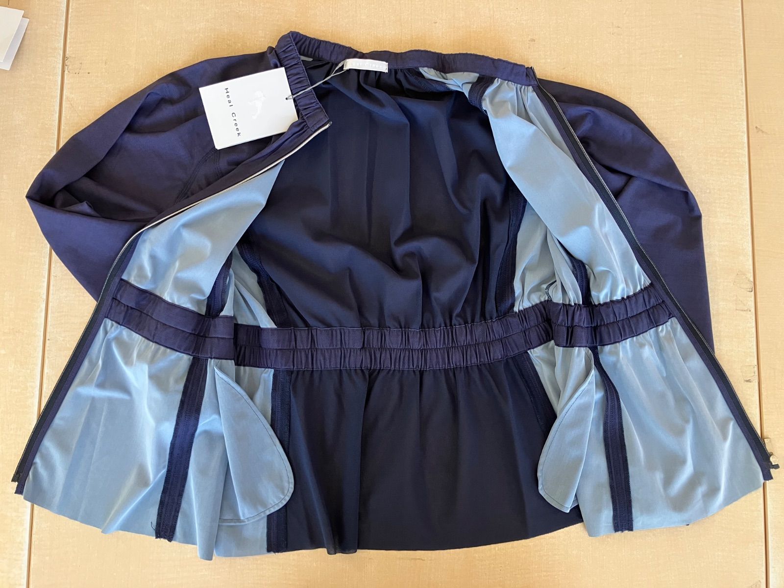 HealCreek ヒルクリーク レディースウェア 42サイズ ネイビー 002-57810-42-98 即 不可