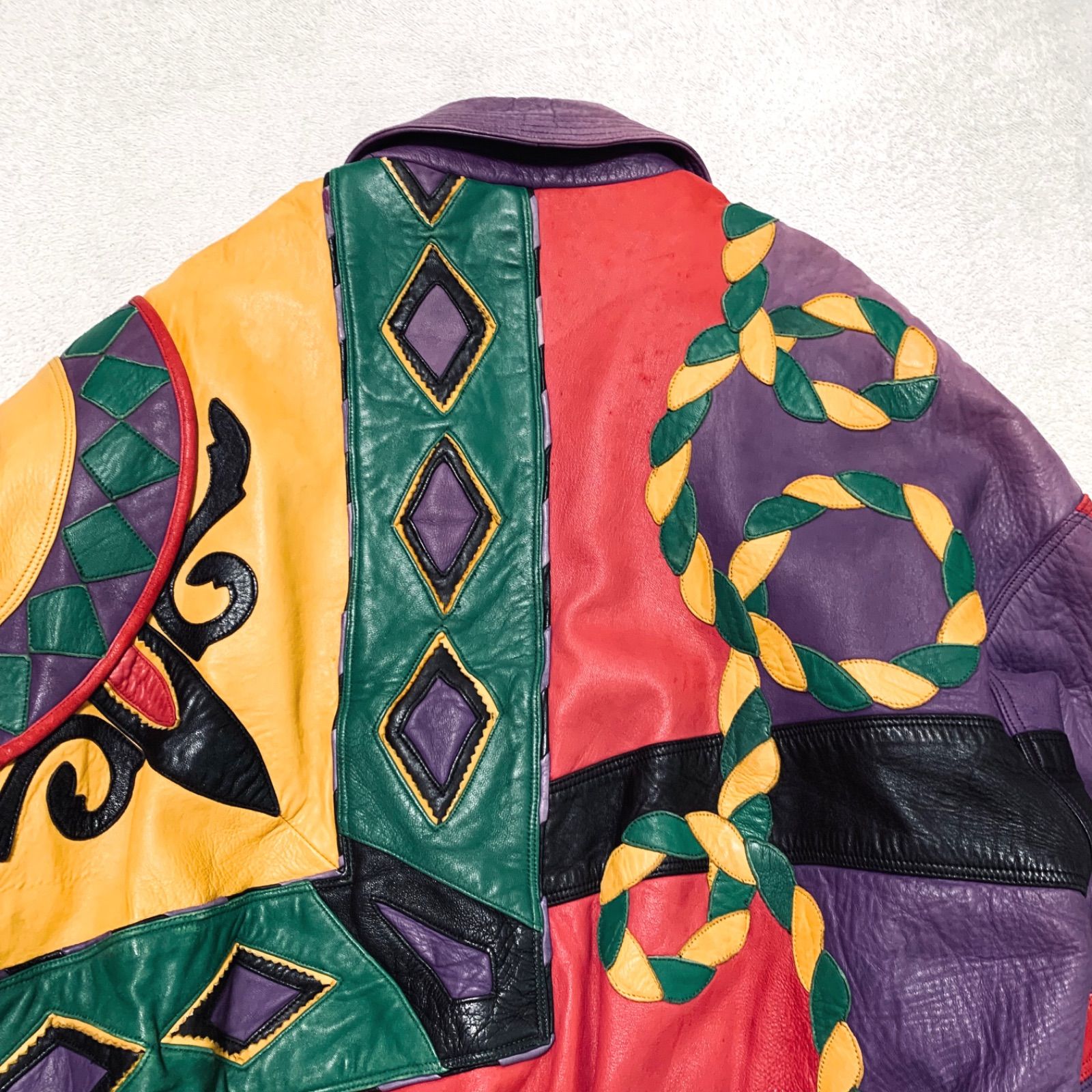 Pelle Pelle / Marc Buchanan Leather Bomber Jacket レザージャケット