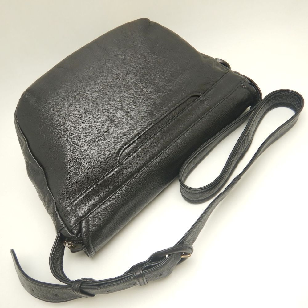 genten ゲンテン フラップショルダーバッグ ゴートベーシック 44110  